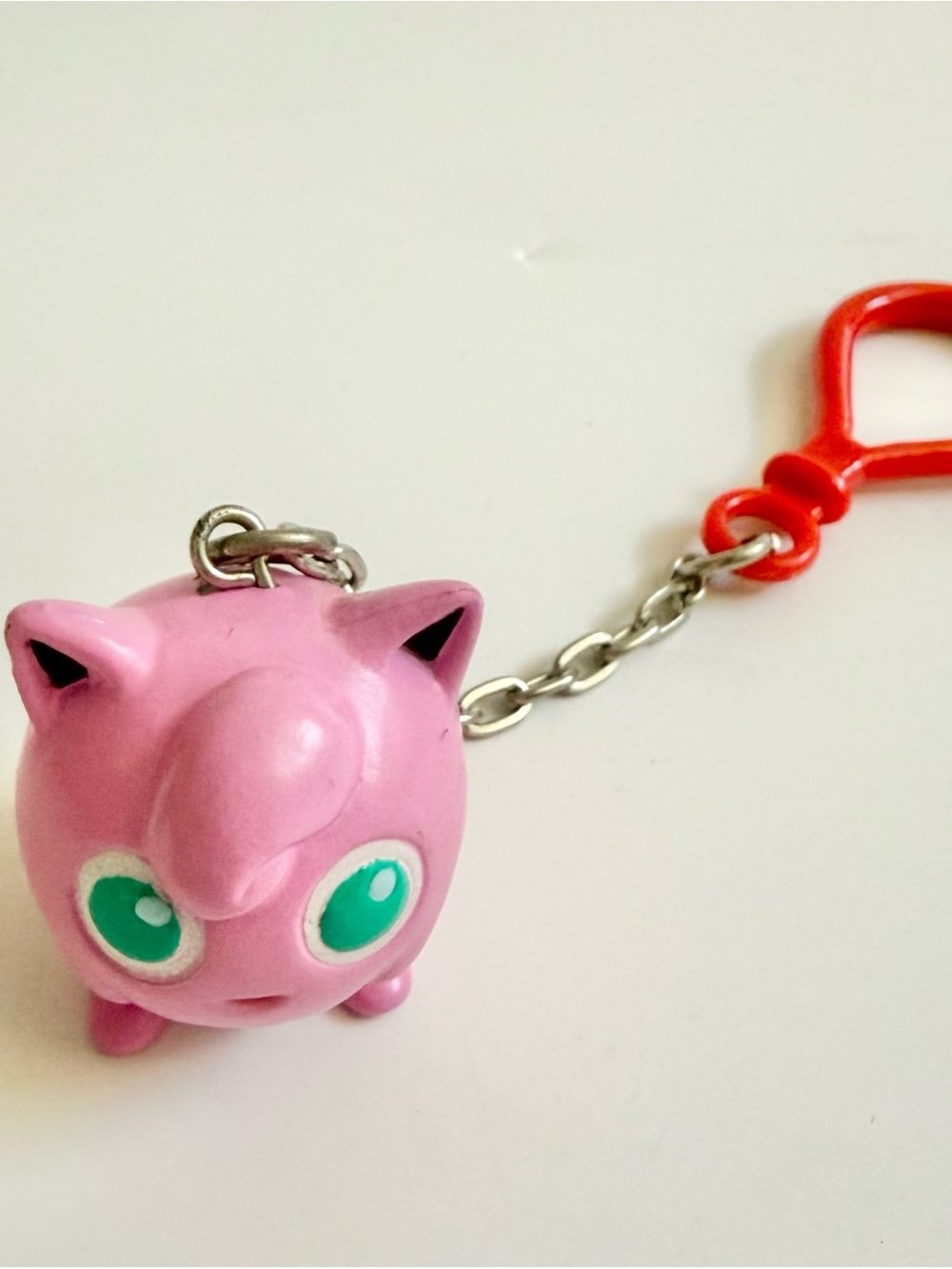Jigglypuff Pokemon Keychain 1999